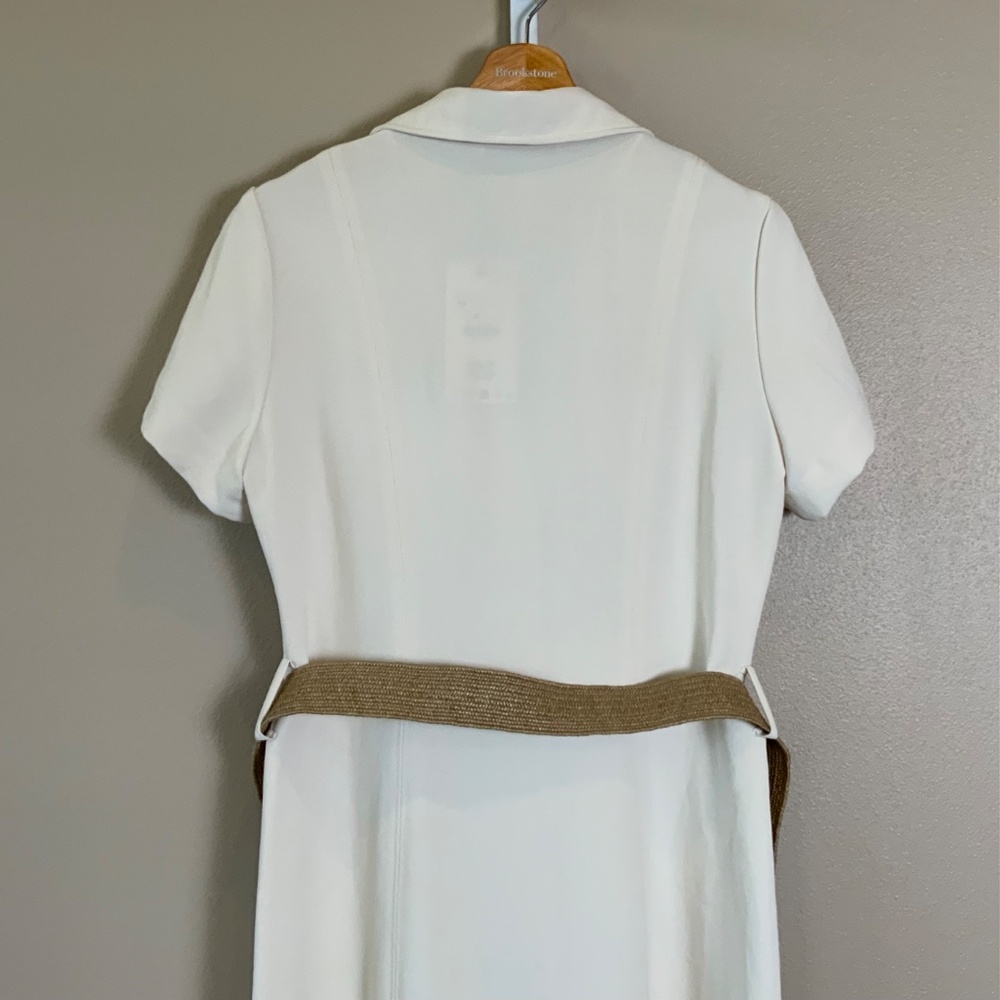 ZARA Belted Midi Shirt Dress - Picture 13 of 16